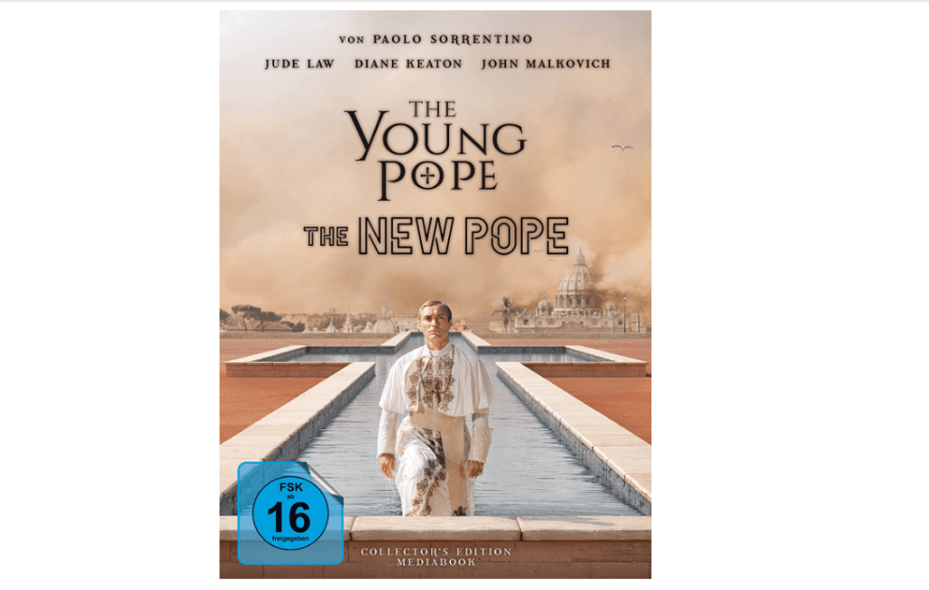 THE YOUNG POPE & THE NEW POPE - Zwei Erfolgsserien in einer Box - DVD & Blu Ray jeweils nur 1000 Exemplare!